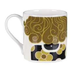 Orla Kiely Dee Dee Olive Large Mug -Yankee Candle Shop mclaggan smith orla kiely msqok172 dee dee olive large mug 03