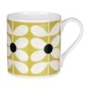 Orla Kiely 60’s Stem Ochre Large Mug 1 Orla Kiely 60’s Stem Ochre Large Mug -Yankee Candle Shop mclaggan smith orla kiely msqok175 60s stem ochre large mug 01