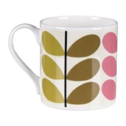 Orla Kiely Multi Solid Stem Large Mug -Yankee Candle Shop mclaggan smith orla kiely msqok179 multi solid stem large mug 03