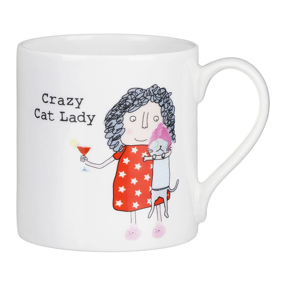 Rosie Made A Thing ‘Crazy Cat Lady’ Mug 3 Rosie Made A Thing ‘Crazy Cat Lady’ Mug
