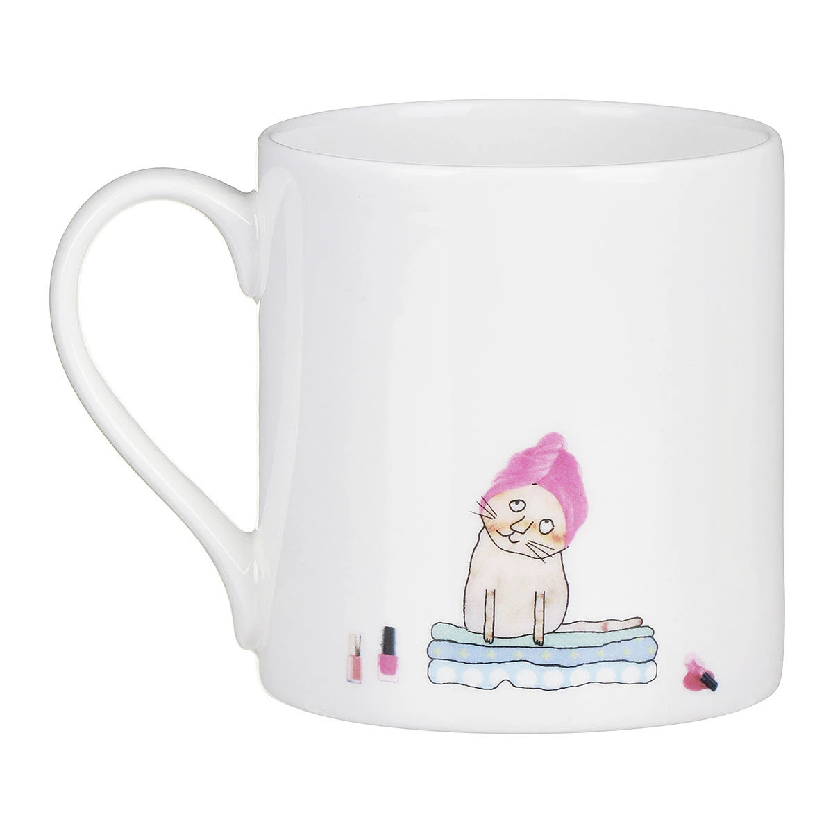 Rosie Made A Thing ‘Crazy Cat Lady’ Mug 4 Rosie Made A Thing ‘Crazy Cat Lady’ Mug - Image 2