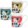 Orla Kiely Set Of 3 Dee Dee Large Mugs 1 Orla Kiely Set Of 3 Dee Dee Large Mugs -Yankee Candle Shop mclaggen smith bundle qok170 172 orla kiely dee dee three large mugs