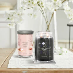 Yankee Candle Midsummers Night Signature Large Jar Candle -Yankee Candle Shop midsummers night pink sands signature collection lifestyle 1
