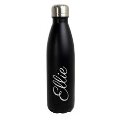 Personalised Black Metal Insulated Drinks Bottle -Yankee Candle Shop p0104l58 1