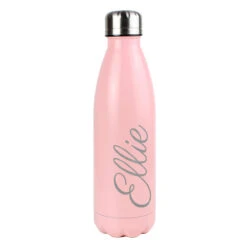 Personalised Pink Metal Insulated Drinks Bottle 8 Personalised Pink Metal Insulated Drinks Bottle -Yankee Candle Shop p0104l63 1
