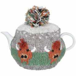 Pachamama Herd Of Highland Cows Tea Cosy -Yankee Candle Shop pachamama hcowtc herd of highland cow tea cosy 3 1