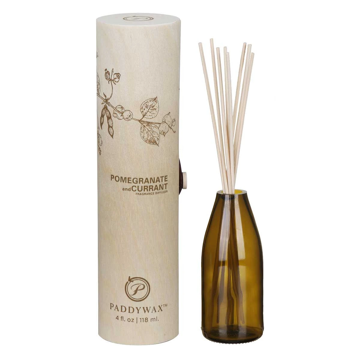 Paddywax Eco Pomegranate And Currant Green Reed Diffuser 3 Paddywax Eco Pomegranate And Currant Green Reed Diffuser