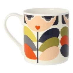 Orla Kiely Lady Stem Multi Large Mug -Yankee Candle Shop qok130c