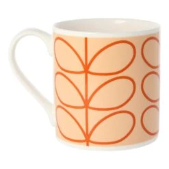 Orla Kiely Linear Stem Tomato Large Mug 7 Orla Kiely Linear Stem Tomato Large Mug -Yankee Candle Shop qok133c