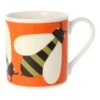 Orla Kiely Busy Bee Orange Large Mug -Yankee Candle Shop qok134