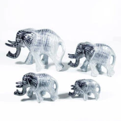 Tilnar Art Aluminark Brushed Walking Extra Large Elephant -Yankee Candle Shop tilnar art aluminark brushed walking elephant group