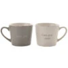 Widdop & Co Amore ‘Love You & Love You More’ Boxed Set Of 2 Mugs -Yankee Candle Shop widdop co am217 amore set of grey and white mugs love you and love you more