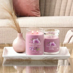 Yankee Candle Wild Orchid Signature Medium Jar Candle -Yankee Candle Shop wild orchids signature collection lifestyle 2 1
