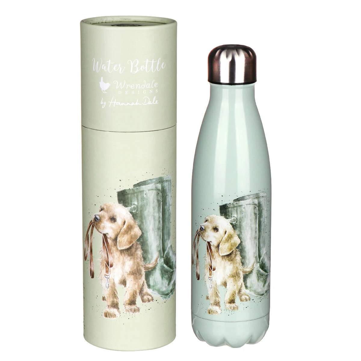Wrendale 'Hopeful' Dog 500ml Water Bottle 3 Wrendale 'Hopeful' Dog 500ml Water Bottle