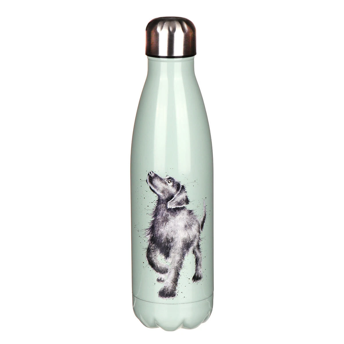 Wrendale 'Hopeful' Dog 500ml Water Bottle 4 Wrendale 'Hopeful' Dog 500ml Water Bottle - Image 2