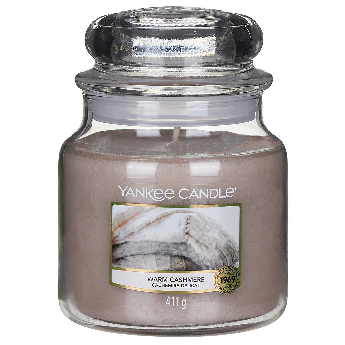 Yankee Candle Warm Cashmere Medium Jar Candle 3 Yankee Candle Warm Cashmere Medium Jar Candle