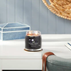 Yankee Candle Midsummers Night Signature Medium Jar Candle -Yankee Candle Shop yankee candle 1630002e midsummers night signature medium jar candle lifestyle 1
