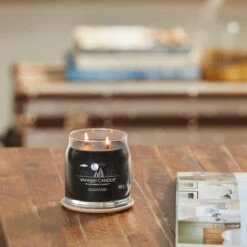 Yankee Candle Midsummers Night Signature Medium Jar Candle -Yankee Candle Shop yankee candle 1630002e midsummers night signature medium jar candle lifestyle 2