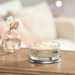 Yankee Candle Amber & Sandalwood Signature Multi-Wick Tumbler Candle -Yankee Candle Shop yankee candle 1630084e amber sandalwood signature multi wick tumbler lifestyle 1