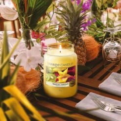 Yankee Candle Tropical Starfruit Large Jar Candle -Yankee Candle Shop yankee candle 1630404e tropical starfruit large jar candle 4