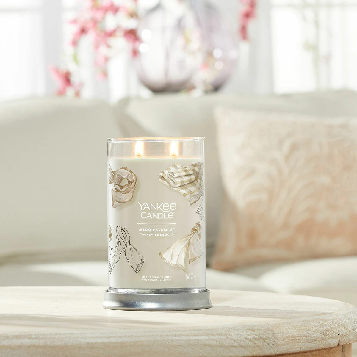 Yankee Candle Warm Cashmere Signature Large Tumbler Candle 6 Yankee Candle Warm Cashmere Signature Large Tumbler Candle - Image 4